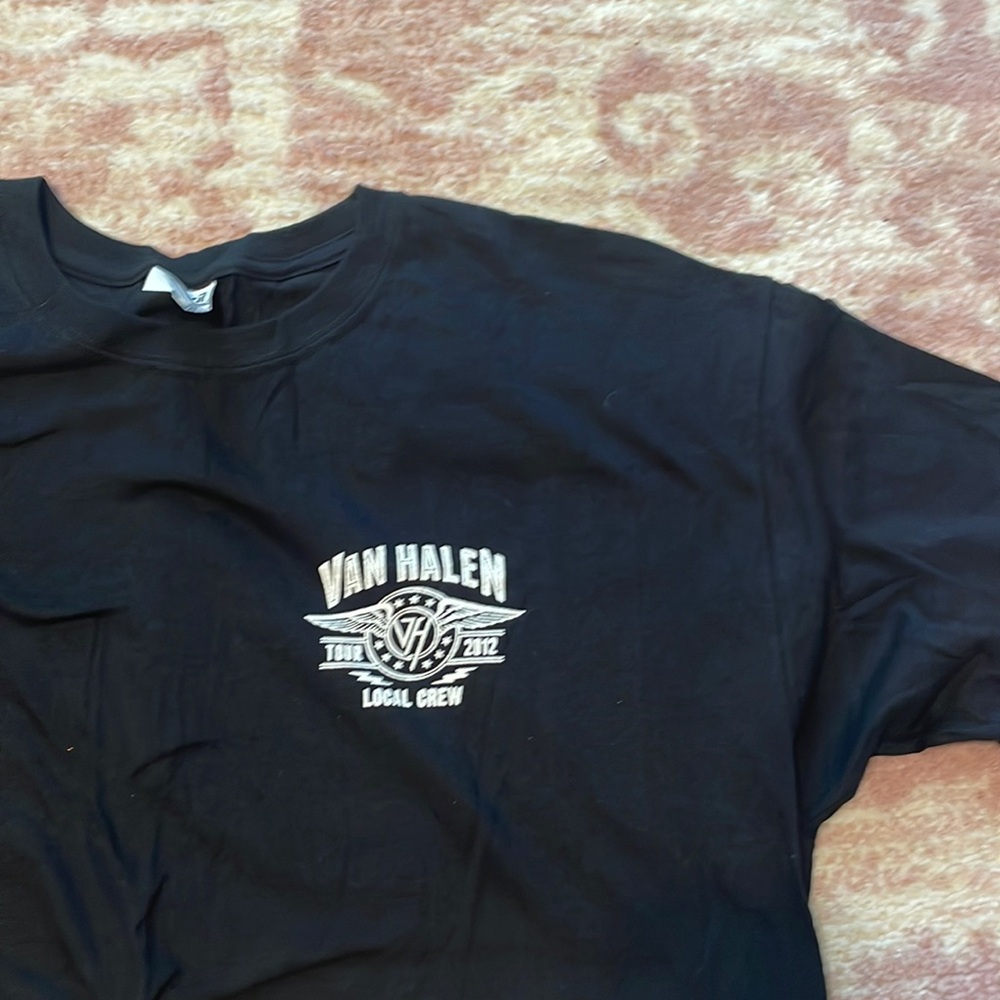 Vintage Van Halen tour crew shirt